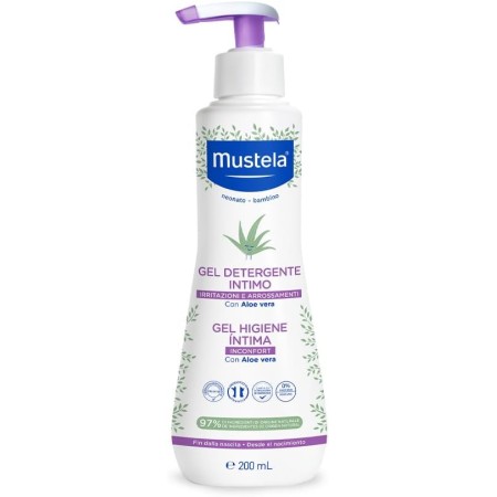 Gel íntimo bebés con Aloe Vera 200ml. Mustela