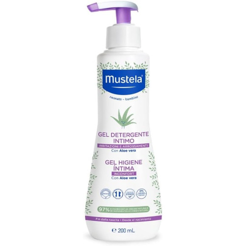 Gel íntimo bebés con Aloe Vera 200ml. Mustela