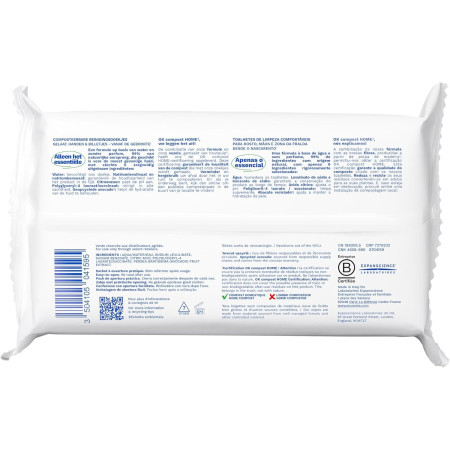 Toallitas Algodón Bio ( 1 paquete de 60 und).  Mustela