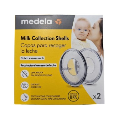 Copas recolectoras de leche...