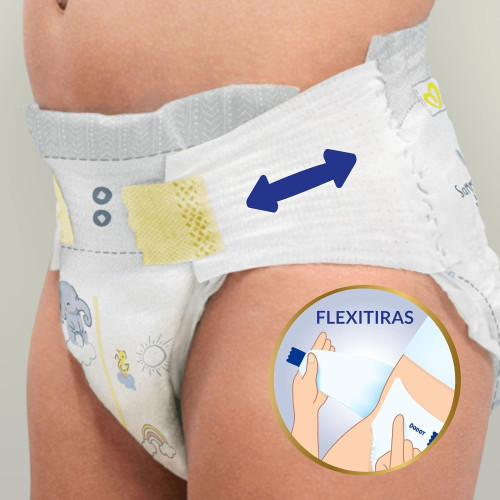 Pañales Dodot Sensitive Talla 1 【 OFERTA 】 58 Unidades.