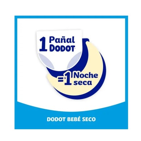 Pañales Dodot Bebé-Seco Talla 6. Pack ahorro 96...