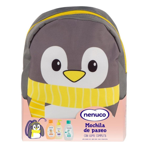 Nenuco Mochila Pingüino | Set de Higiene Infantil