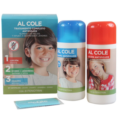 AL Cole Set Tratamiento Completo Antipiojos | Más Pañales