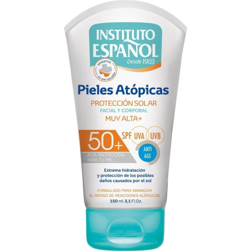 Protector Solar Facial y Corporal SPF50 para Piel Atópica | Más Pañales
