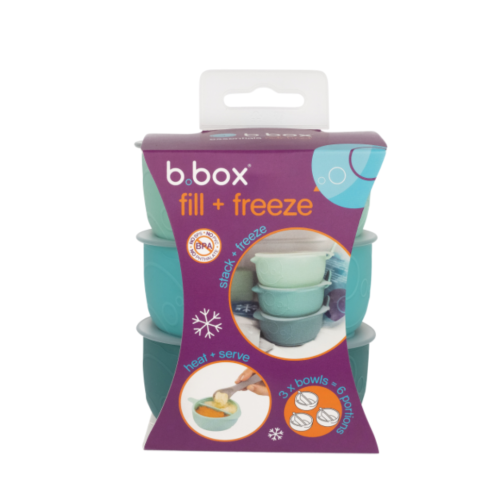 Recipientes Fill + Freeze B.Box (3 ud.) | Más Pañales