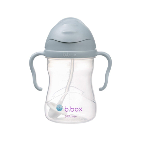 Taza con pajita flexible con pesa B.Box