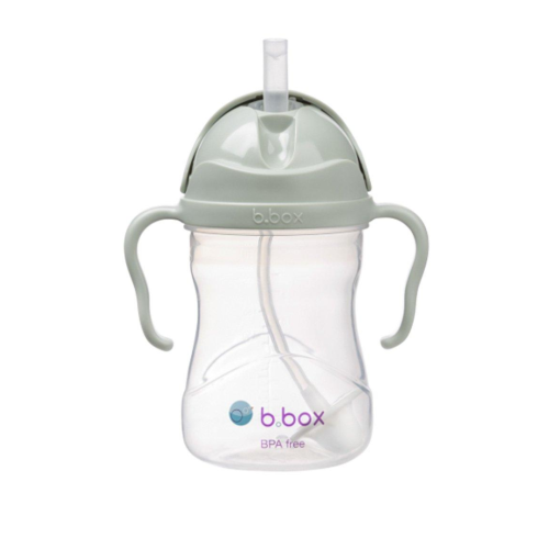 Taza con pajita flexible con pesa B.Box | Más Pañales