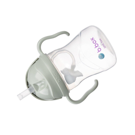 Taza con pajita flexible con pesa B.Box