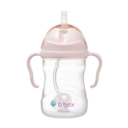 Taza con pajita flexible con pesa B.Box