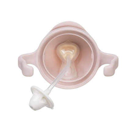 Taza con pajita flexible con pesa B.Box