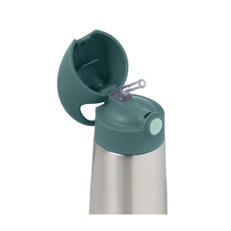 Botella térmica con pajita B.Box 350ml |  Más Pañales