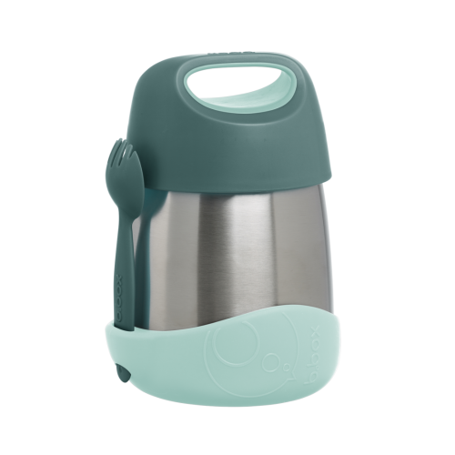 Termo con cuchara/tenedor B.Box 335ml | Más Pañales