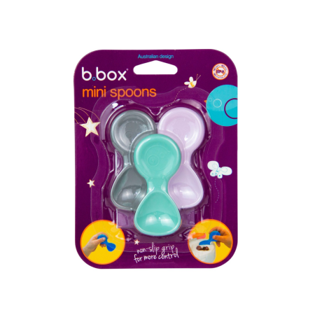 Mini cucharas B.Box (3 ud.) | Más Pañales