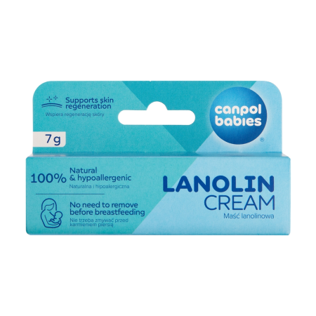 Crema de lanolina para pezones (7g). Canpol Babies