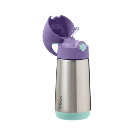 Botella Térmica con Pajita 350ml – Mantiene Frío y Calor | B.Box