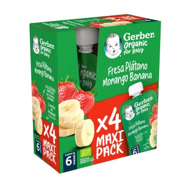 Pack de 4 bolsitas fresa y...