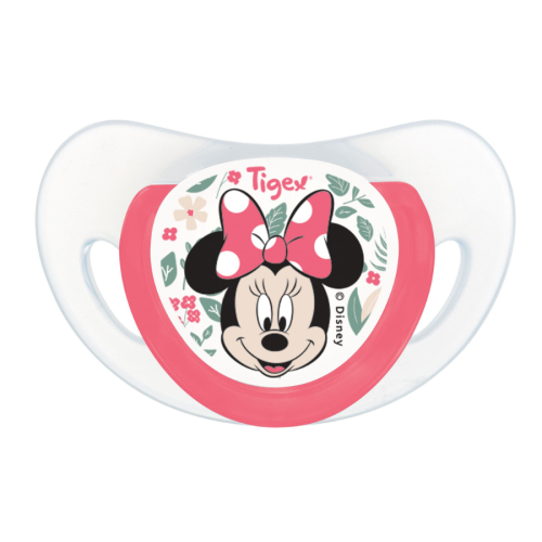 Chupete Smart Silicona Tigex T2 6-18m Silicona MINNIE| Más Pañales