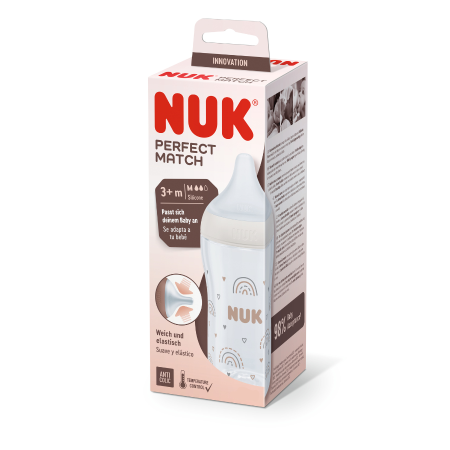 Biberón Perfect Match Cristal Silicona...