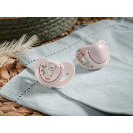 2 Chupetes Tigex Smart T2 Silicona 6-18m | Más Pañales