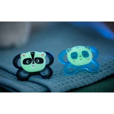 2 Chupetes Soft Touch Friends Noche. Tigex