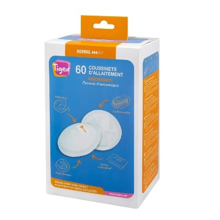 Discos lactancia materna (60 uds) Tigex