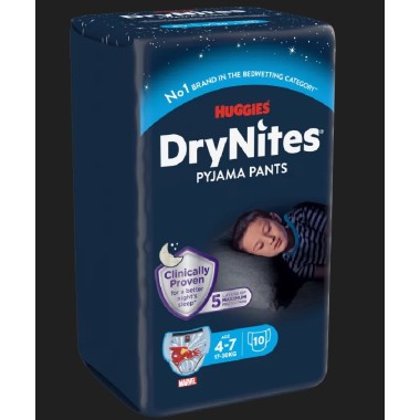Pañales DryNites de 4 a 7...