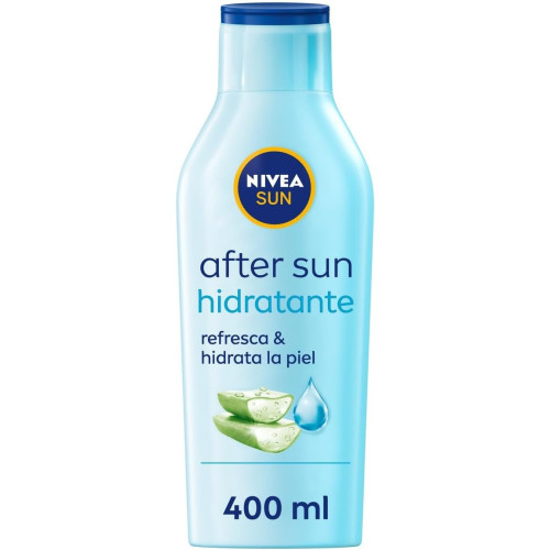 After Sun loción hidratante, aloe vera & acido hialurónico(200ml). Nivea