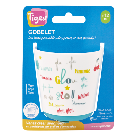 Vaso Microondas “Ñam Ñam” Tigex | Más Pañales