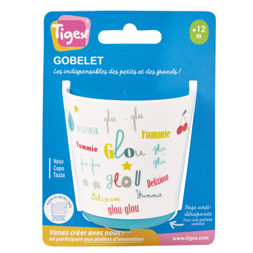 Vaso Microondas “Ñam Ñam” Tigex | Más Pañales