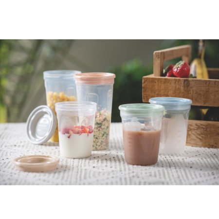 5 Tarros de Conservación de Alimentos de Tigex