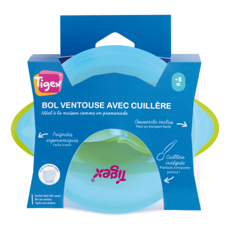 Bol Ventosa Colors 6m+ (apto para microondas)...
