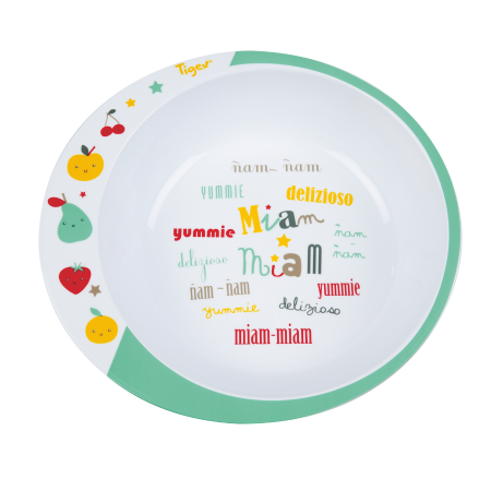 Plato Microondas "Ñam, ñam" 6m+ (apto...