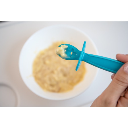 Set de cubiertos de aprendizaje 6m+ (tenedor +...