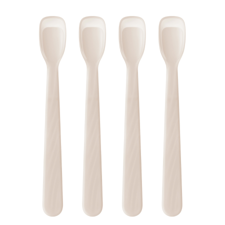 Lote de 4 Cucharas Higiénicas 6m+ de Tigex