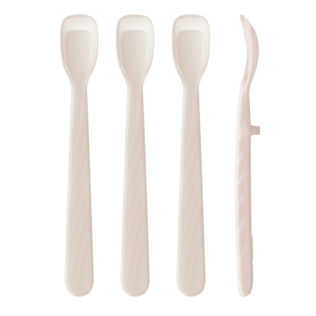 Lote de 4 Cucharas Higiénicas 6m+ de Tigex