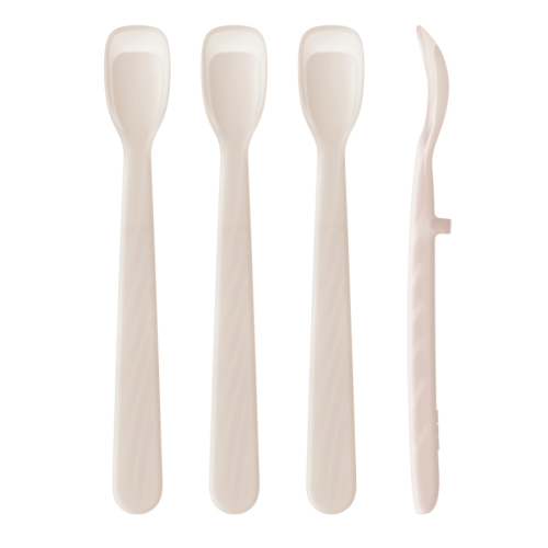 Lote de 4 Cucharas Higiénicas Tigex 6m+ | Más pañales