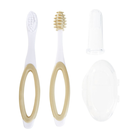 Set de 3 Cepillos de Dientes para Bebé (3m, 6m,...