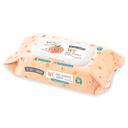 Toallitas WC the Fruit Company melocotón 60 uds