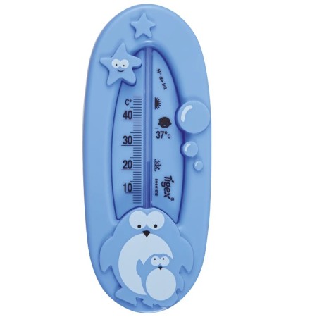 Termómetro baño pingüino. Tigex