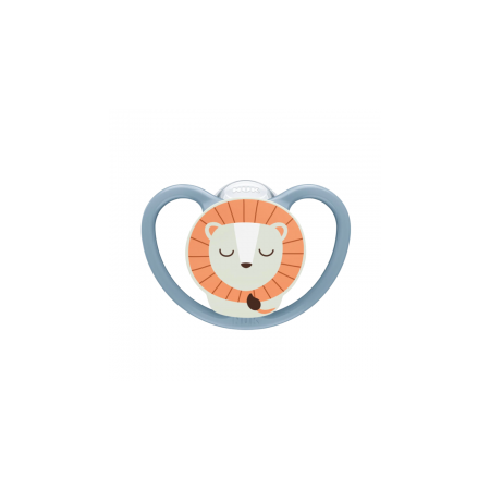 Chupete NUK Space Night Silicona 0-6m (1 ud). Nuk