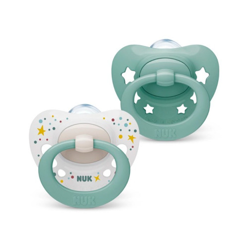 Chupete Signature Silicona NUK (2 uds) | Más Pañales