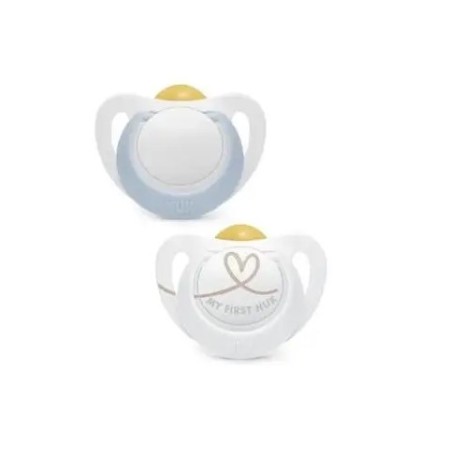 Chupete NUK Star Látex (2 uds)  Anatómico y Natural  | Más Pañales