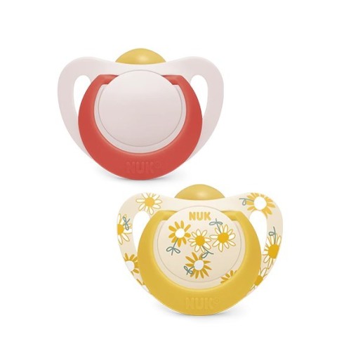 Chupete Star Látex 6 - 18m  (2 uds). Nuk