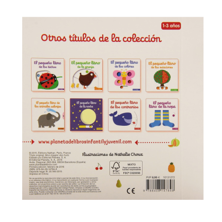 El pequeño libro de las frutas. Editorial Planeta