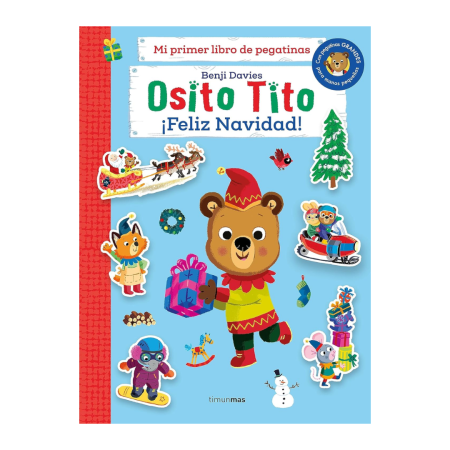 Osito Tito. Mi primer libro de pegatinas....