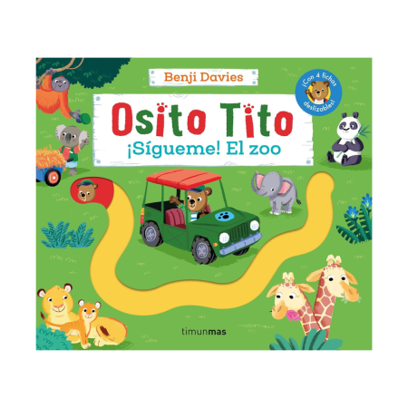 Osito Tito. ¡Sígueme! El zoo. Editorial Planeta