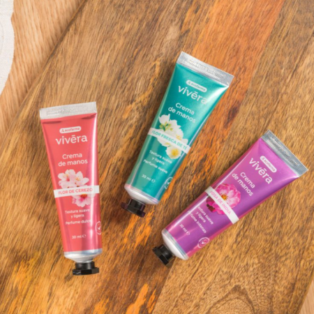 Acofarma Vivera Crema de Manos Rosa de India 30ml | Más Pañales