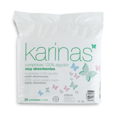 Compresas Karinas algodón...
