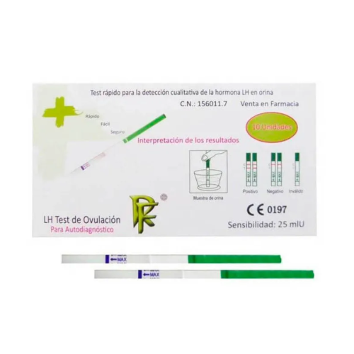 Test de Ovulación LH 10 Tiras – Alta Precisión | Más Pañales